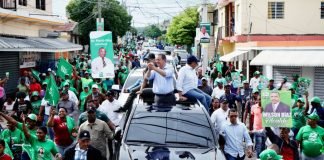 FUERZA DEL PUEBLO Y LEONEL FERNANDEZ SE MOVILIZAN CON CANDIDATOS EN PROVINCIA HERMANAS MIRABAL