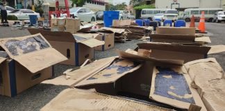 RED CAMUFLABA SUSTANCIAS EN CAJAS; OCUPAN 392 LAMINAS DE COCAINA