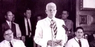 DISCURSO DE JUAN BOSCH EN OCASION DEL CENTENARIO DE LA RESTAURACION 16 DE AGOSTO 1963