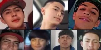 SOLO UNO SOBREVIVE DE SIETE JOVENES SECUESTRADOS
