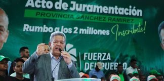 PARTIDO FUERZA DEL PUEBLO SUPERA YA LOS DOS MILLONES DE AFILIADOS