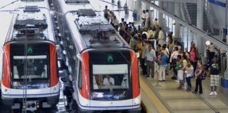 COLISIONAN DOS TRENES DEL METRO DE SANTO DOMINGO