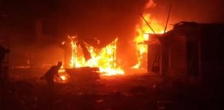 SE PRODUCE UN INCENDIO EN MERCADO BINACIONAL