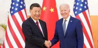 BIDEN Y XI JINPING SE DARAN LA MANO EN CALIFORNIA