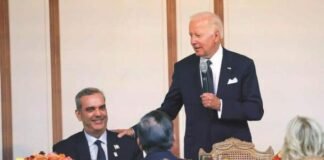 BIDEN Y ABINADER ABORDAN TEMAS CORRUPCION Y NARCOTRAFICO