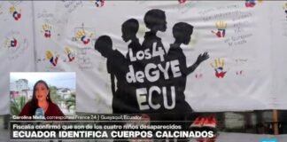 Informe desde Guayaquil: Ecuador identificó los cuerpos de los cuatro niños desaparecidos
