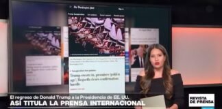 "Trump se juramenta y promete una 'edad de oro'": 'The Washington Post'