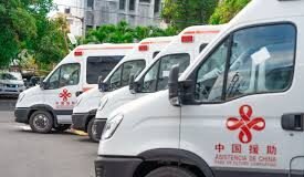 GOBIERNO DE CHINA DONA 120 AMBULANCIAS A LA REPÚBLICA DOMINICANA