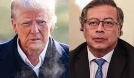 «SU BLOQUEO NO ME ASUSTA»: PETRO A TRUMP