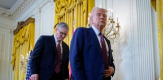 Trump coquetea comercialmente con Starmer, pero esquiva las pretensiones europeas sobre Ucrania