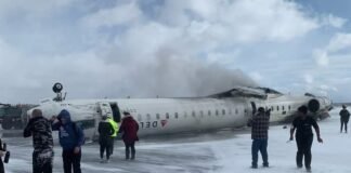 Avión de Delta sufre incidente al aterrizar en Toronto en medio de tormenta invernal