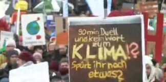 Protestas en Alemania por falta de propuestas climáticas en campañas electorales