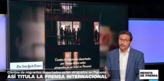 "Migrantes deportados por Trump están atrapados en un hotel en Panamá": 'NYT'