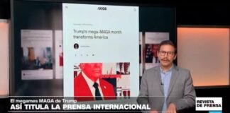 "El 'megames' MAGA de Trump que transforma Estados Unidos": Axxios