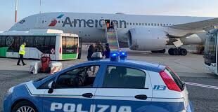 DESVIAN A ROMA AVION DE AMERICAN, POR SEGURIDAD