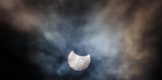 El cielo se oscureció parcialmente en parte del hemisferio norte: así fue el primer eclipse solar del 2025