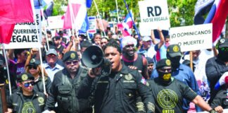 Dominicanos en New Jersey respaldan Marcha Patriótica en Friusa