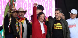 Miles protestan en Colombia en apoyo a las reformas del Gobierno de Petro