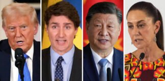 Canadá y China responden con aranceles a EE. UU. tras medidas de Trump; México promete represalias