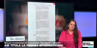 "Estos son los planes de ataque que los asesores de Trump compartieron en Signal": 'The Atlantic'