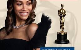 ZOE SALDAÑA ES LA PRIMERA DOMINICANA EN GANAR UN OSCAR