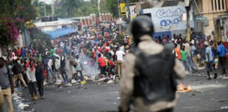 Protesta contra la inseguridad en Haití deja dos heridos tras fuerte represión policial