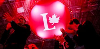 Los liberales se enfilan nuevamente a gobernar Canadá en medio de las tensiones con Trump