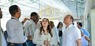Alcalde Ulises Rodríguez supervisa reconstrucción de la Capilla San Pedro en Los Pérez de Gurabo