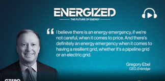 América del Norte se enfrenta a una emergencia energética, afirma el director ejecutivo de Enbridge, Gregory Ebel