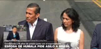 Informe desde Lima: esposa de Ollanta Humala busca asilo diplomático en Embajada brasileña