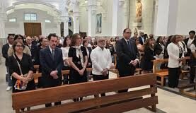 CELEBRAN OFICIO RELIGIOSO EN MEMORIA VÍCTIMAS JET SET