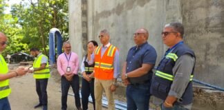 Coraasan avanza trabajos de rehabilitación tanque La Trinitaria
