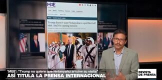 'MEE': "Trump no quiere que Netanyahu arruine su visita al Golfo"