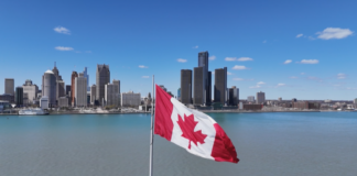 La guerra comercial de Trump con Canadá separa a dos ciudades hermanas