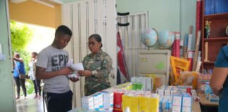 Ministerio de Defensa realiza operativo médico en Duvergé en beneficio de miles de residentes
