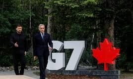 CULMINA REUNIÓN G-7 SIN TRUMP Y SIN DECLARACIÓN CONJUNTA