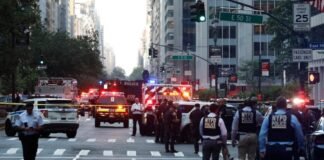 Tiroteo en Nueva York deja varios muertos, entre ellos un policía y el atacante