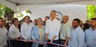 CORAASAN entrega tres soluciones de aguas residuales en la zona norte de Santiago
