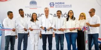 *Presidente Abinader inaugura obras hidráulicas claves para proteger comunidades y fortalecer producción agrícola en Azua*