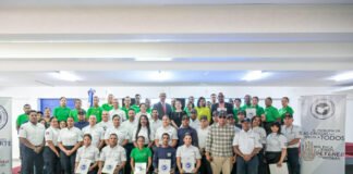 Ayuntamiento de Santiago y Consejo de Drogas entregan certificados a Policías Municipales en taller Sustancias Psicoactivas