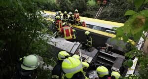 TRAGEDIA SOBRE RIELES EN ALEMANIA