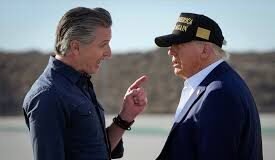 NEWSON DESAFÍA A TRUMP CON MAPAS Y MIGRACIÓN