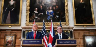 “Putin me ha decepcionado”: Trump reconoce en Chequers la frustración por la falta de resolución en Ucrania