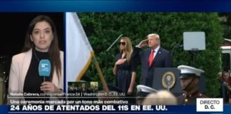 Directo D. C. con el aniversario del 11S y la retórica de fuerza de Trump