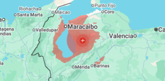 FUERTE SISMO DE 6,3 GRADOS SACUDE OCCIDENTE DE VENEZUELA