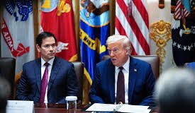 TRUMP Y RUBIO CELEBRAN ATAQUE A LANCHA, MADURO DICE: «FAKE ELABORADO POR IA»