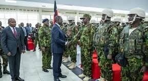 MISIÓN KENIANA SE DESPIDE DE HAITI