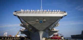 El portaaviones USS Gerald R. Ford en el Caribe: poder naval y mensaje político de Estados Unidos