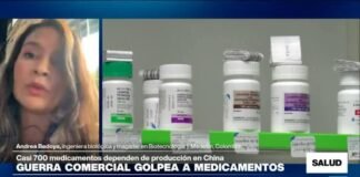 ¿Cuál es la dependencia del sector farmacéutico estadounidense?