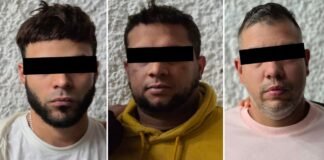 México detiene a tres presuntos integrantes de la pandilla Tren de Aragua